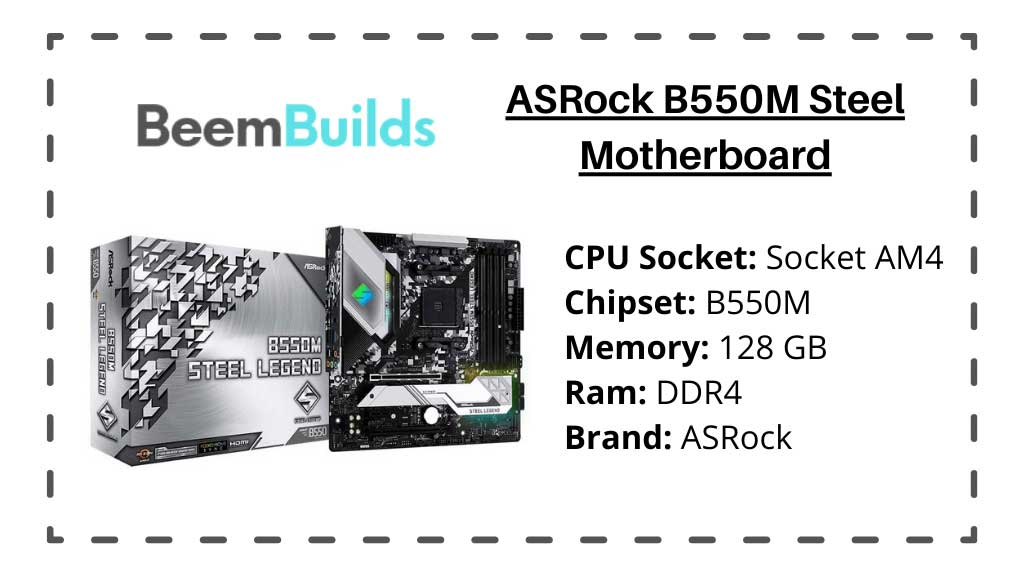 best white B550 motherboard