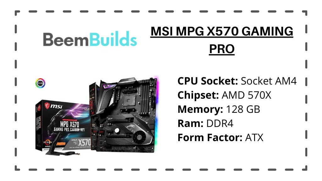 MSI MPG X570 Gaming Pro