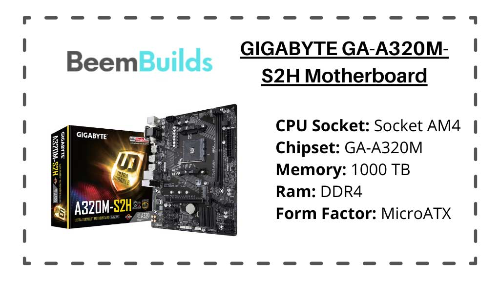 GIGABYTE GA-A320M-S2H Motherboard