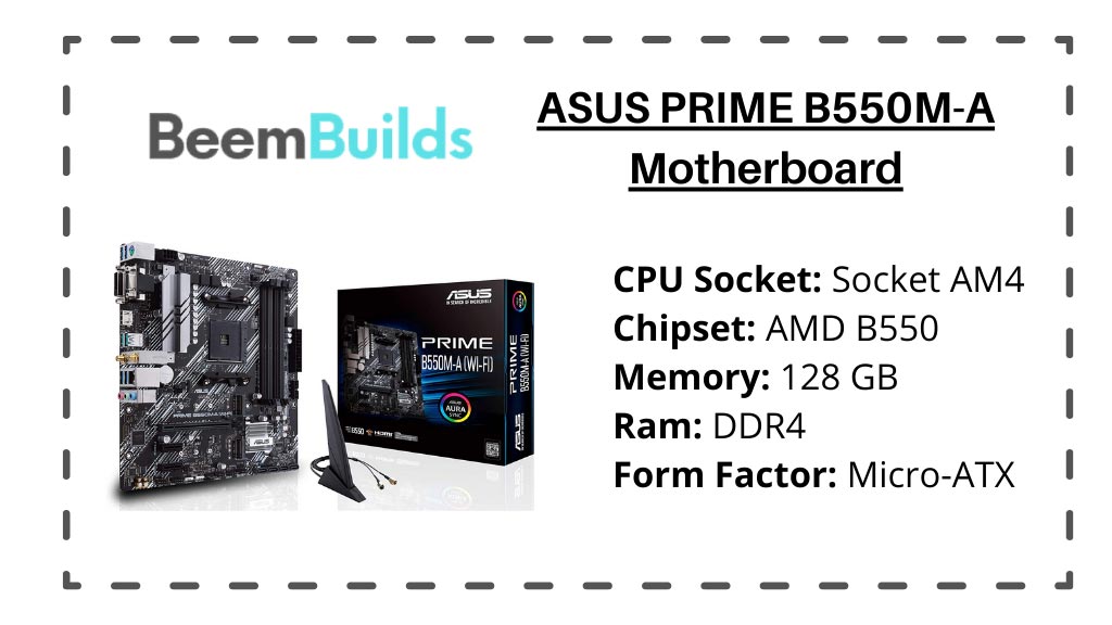 ASUS PRIME B550M-A Motherboard