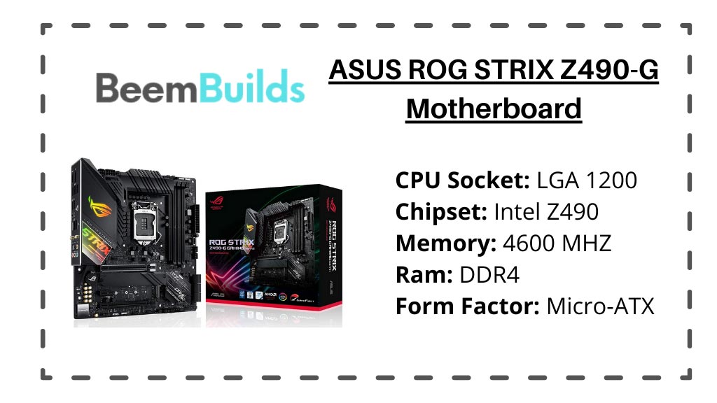 ASUS ROG STRIX Z490-G Motherboard