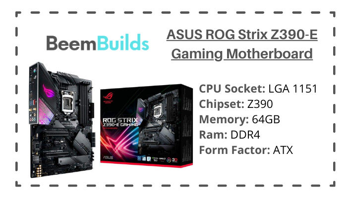 Best Overall Z390 Gaming Motherboard