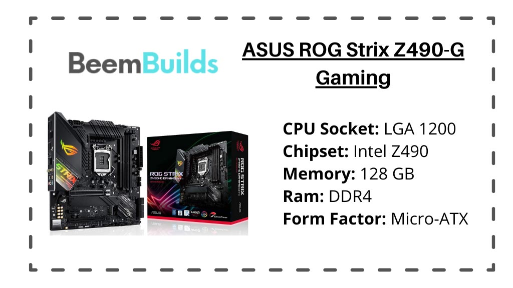 ASUS ROG Strix Z490-G Gaming WiFi