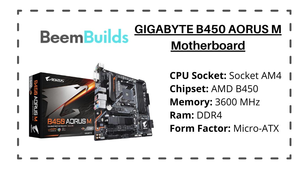 GIGABYTE B450 AORUS M Motherboard