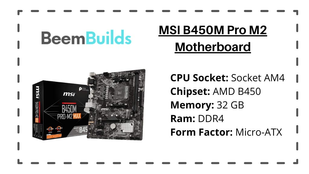 MSI B450M Pro M2 Motherboard