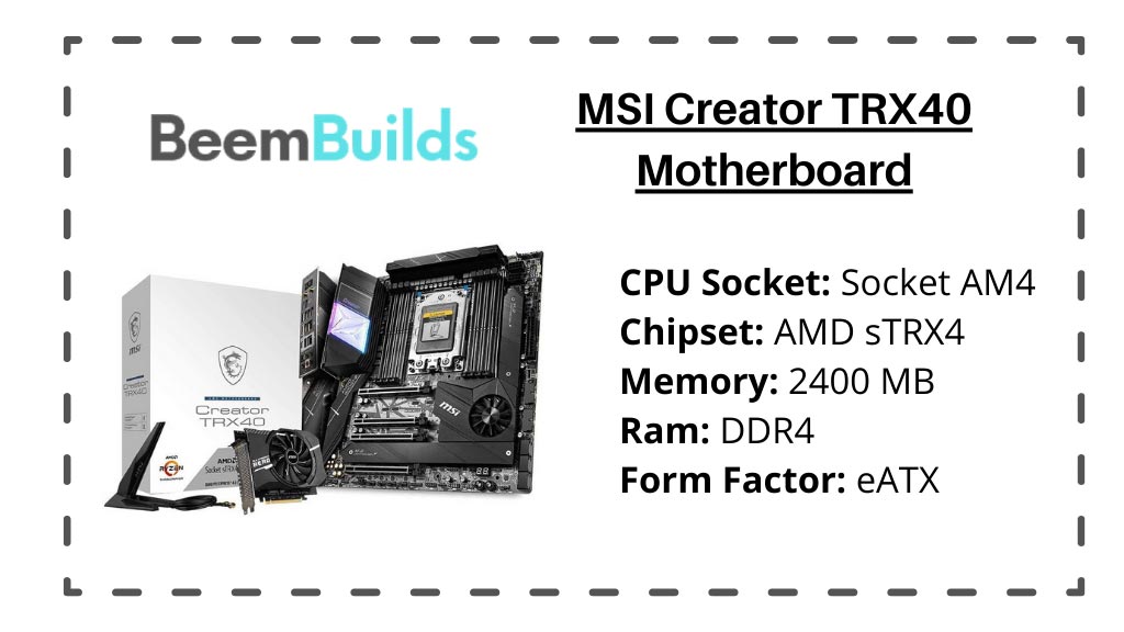 MSI Creator TRX40 Motherboard