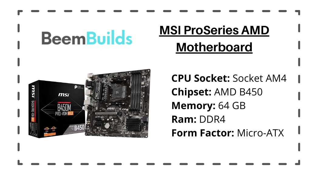 MSI ProSeries AMD Motherboard