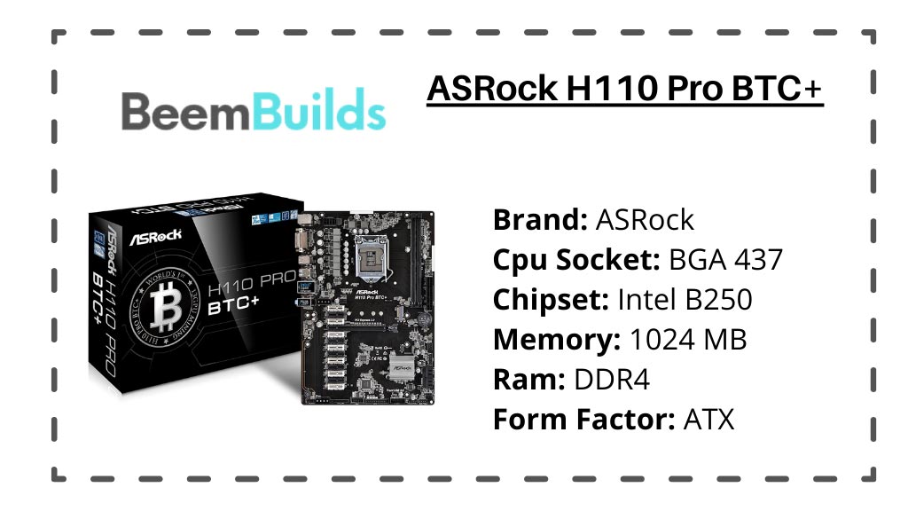 ASRock H110 Pro BTC+