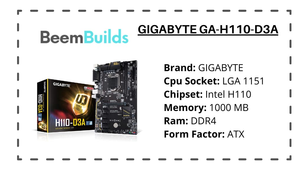 GIGABYTE GA-H110-D3A