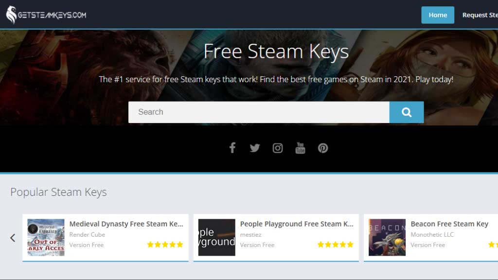 How To Get Free Steam Keys 2024 Top 5 Websites Beem Builds   Getsteamkeys 