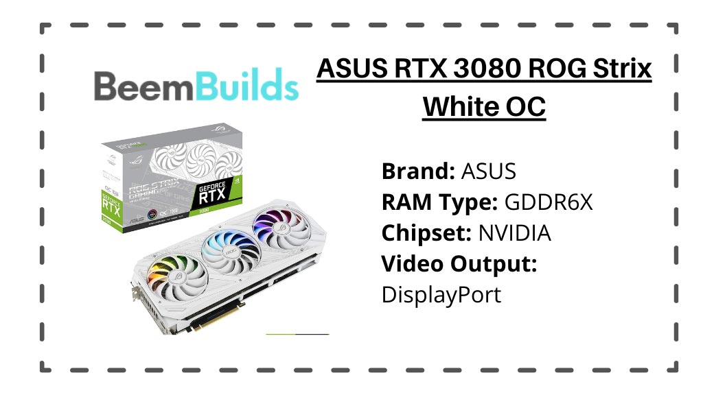 Best white RTX 3080 graphics card