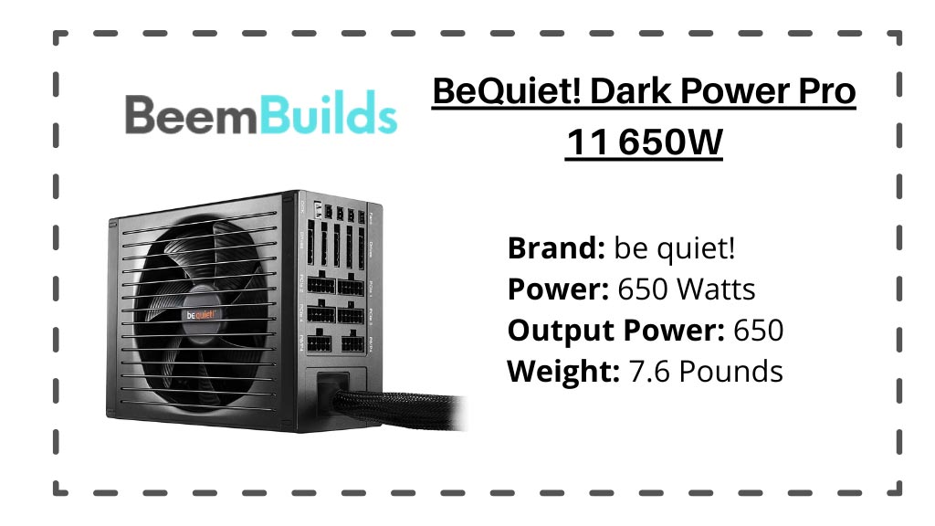 Best Quiet 650w PSU