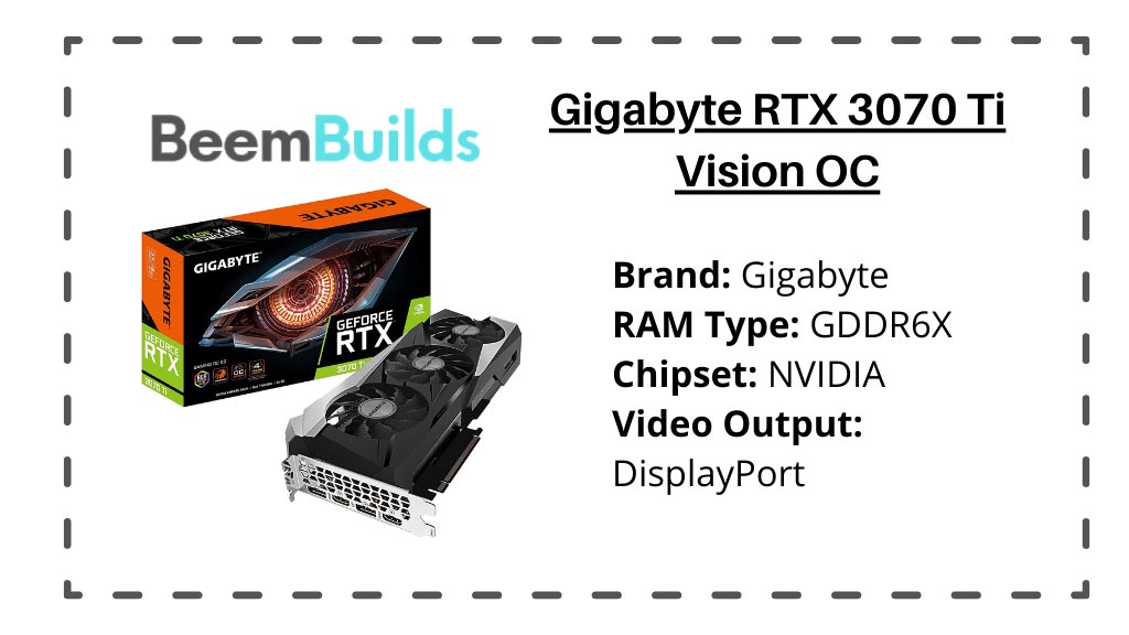 Best white RTX 3070 Ti graphics card