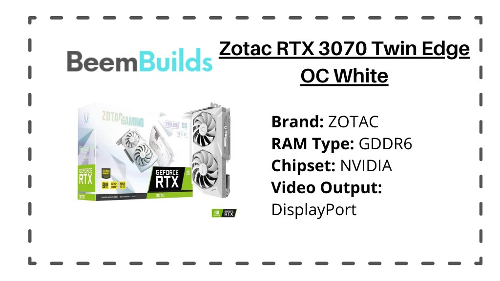 Best white RTX 3070 graphics card