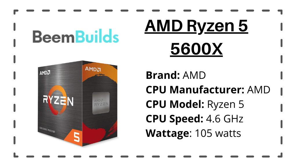 AMD Ryzen 5 5600X