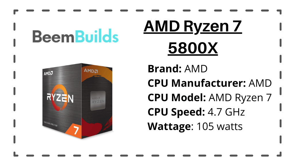 AMD Ryzen 7 5800X