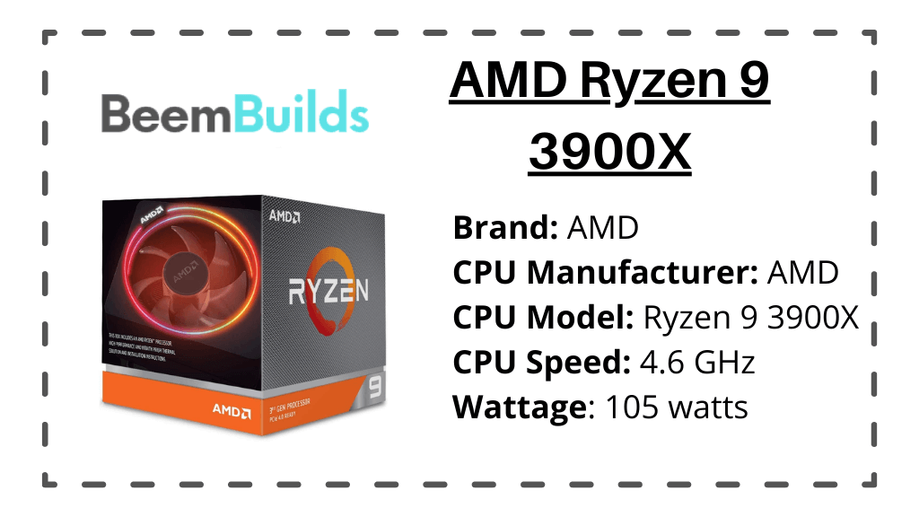AMD Ryzen 9 3900X