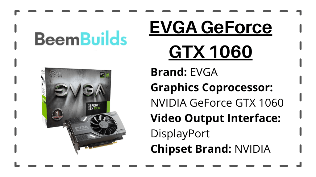 EVGA GeForce GTX 1060