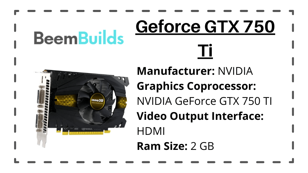 Geforce GTX 750 Ti