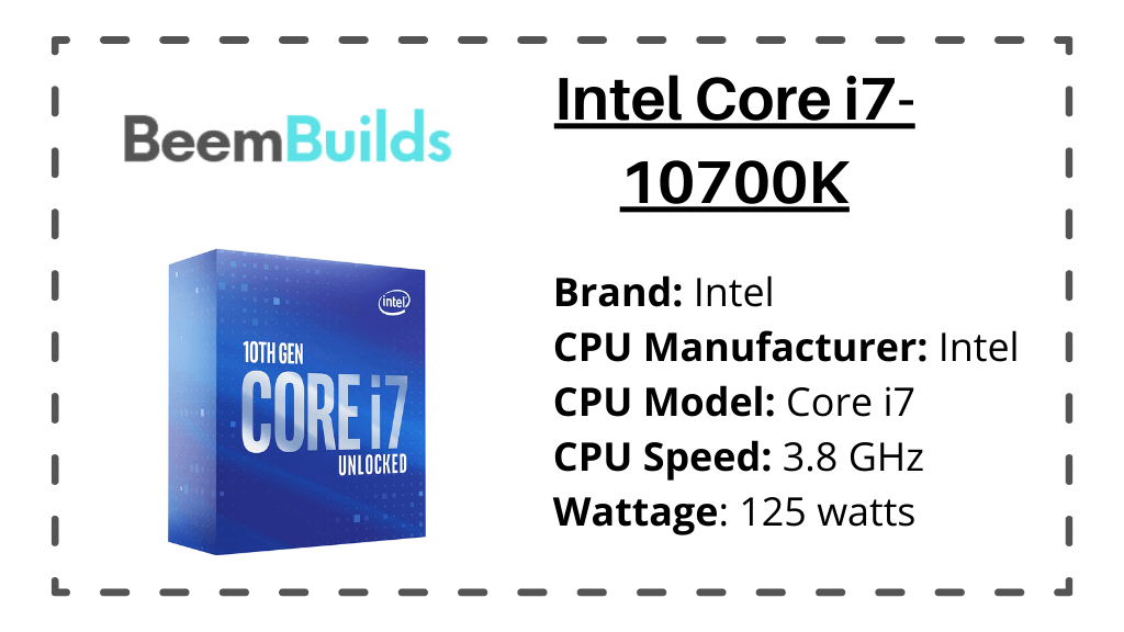 Intel Core i7-10700K