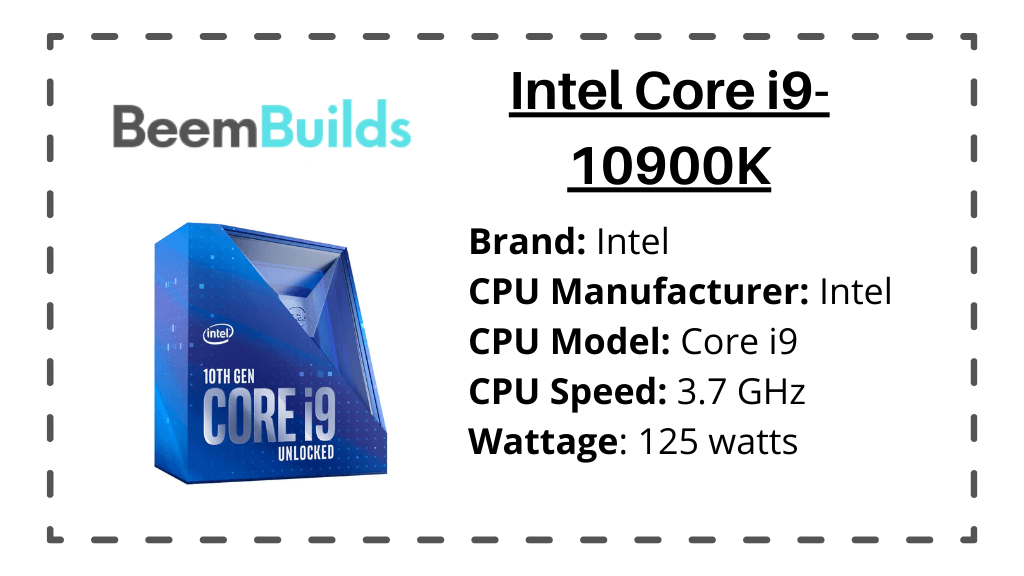 Intel Core i9-10900K