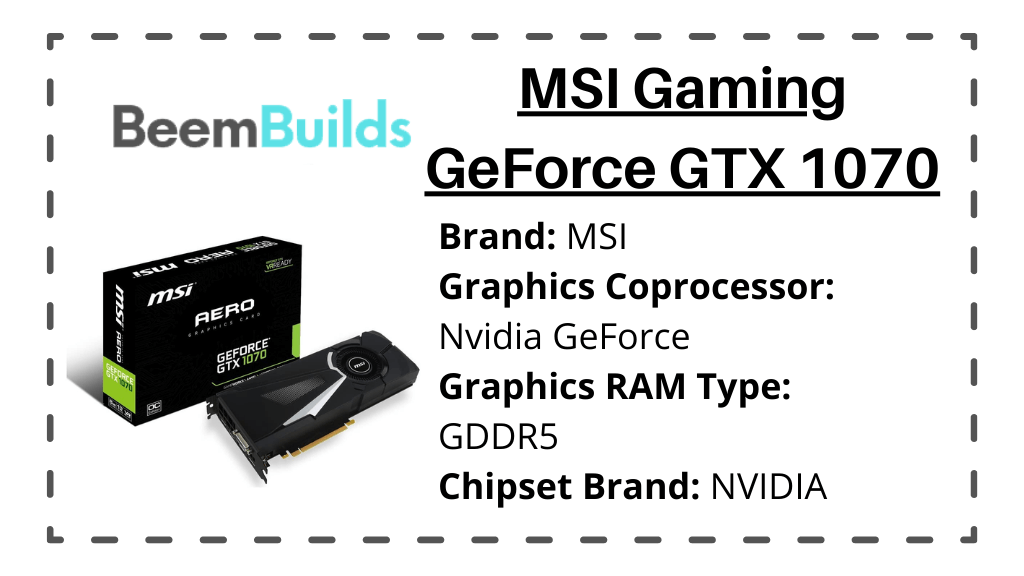 MSI Gaming GeForce GTX 1070