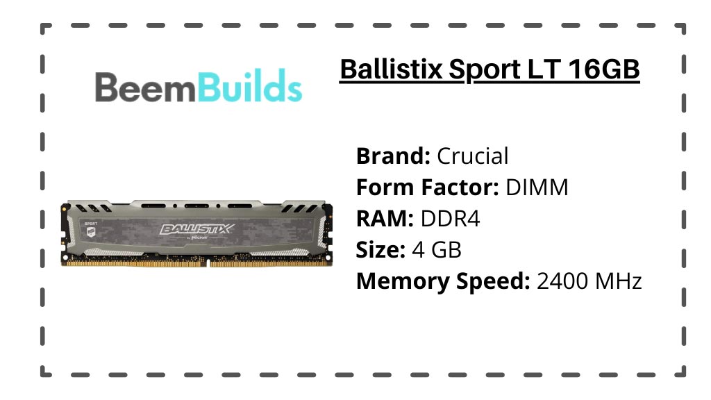 Ballistix Sport LT 16GB