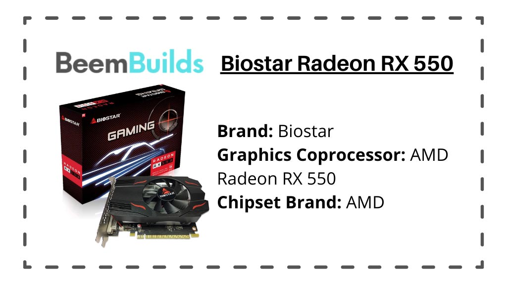 Biostar Radeon RX 550