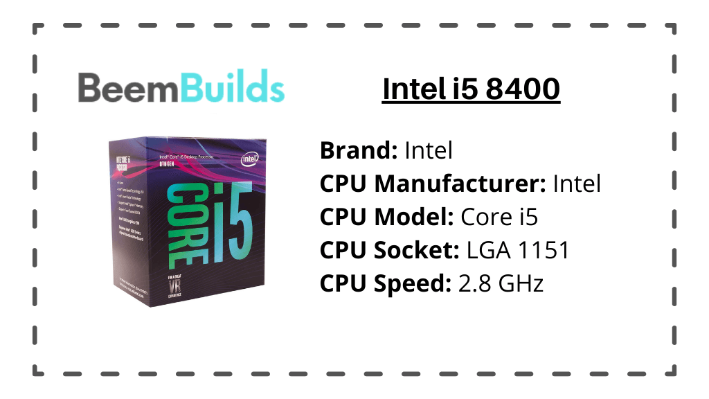 Intel i5 8400