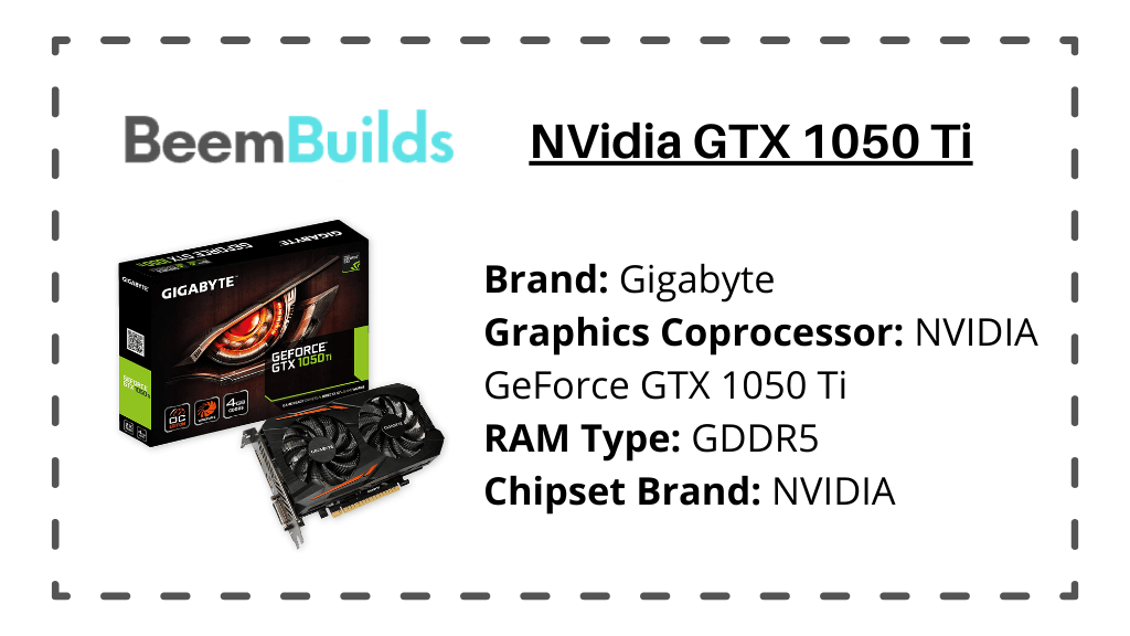 NVidia GTX 1050 Ti