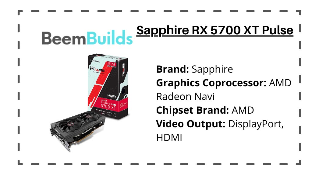 Sapphire RX 5700 XT Pulse