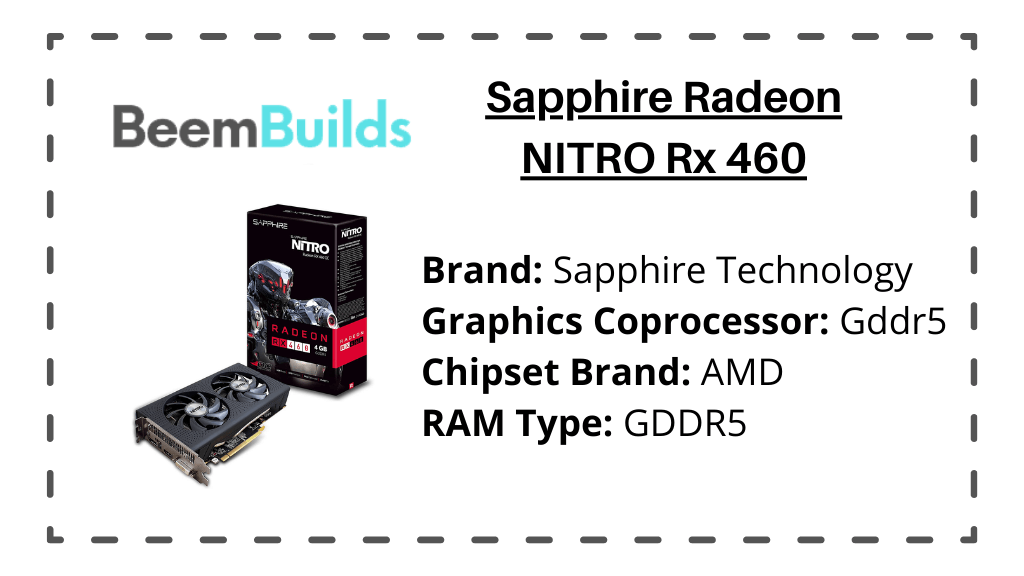 Sapphire Radeon NITRO Rx 460