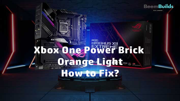 Xbox One Power Brick Orange Light