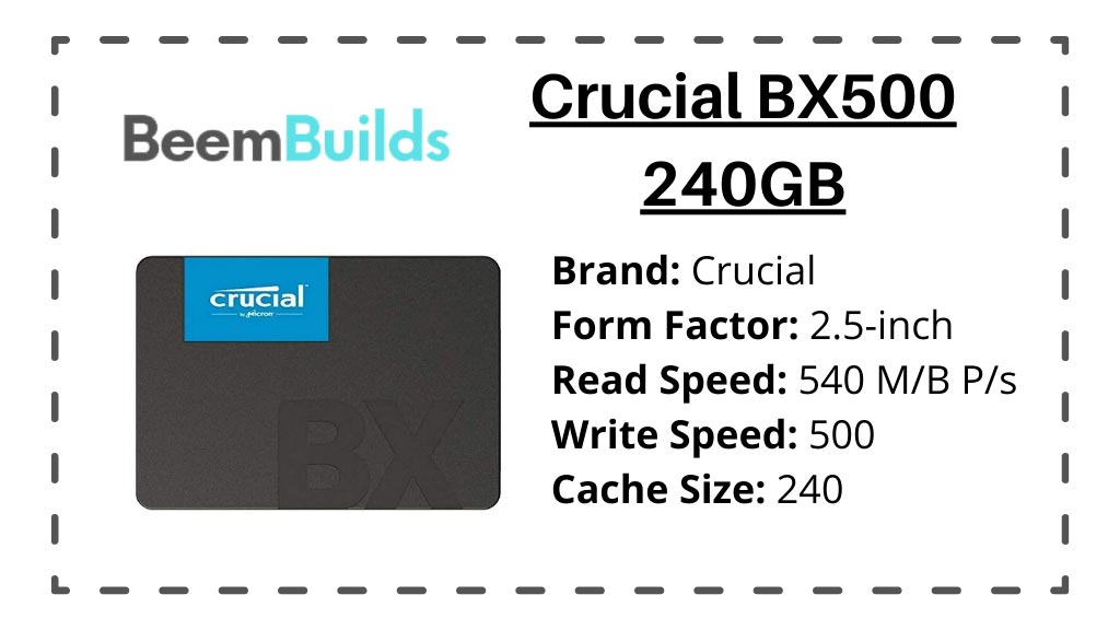 Crucial BX500 240GB